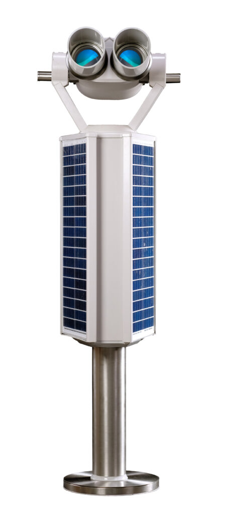 Terminal Card Payment Binocular BrightStar HORIZON SCOPES 2×90, BINO, off-grid PV solars